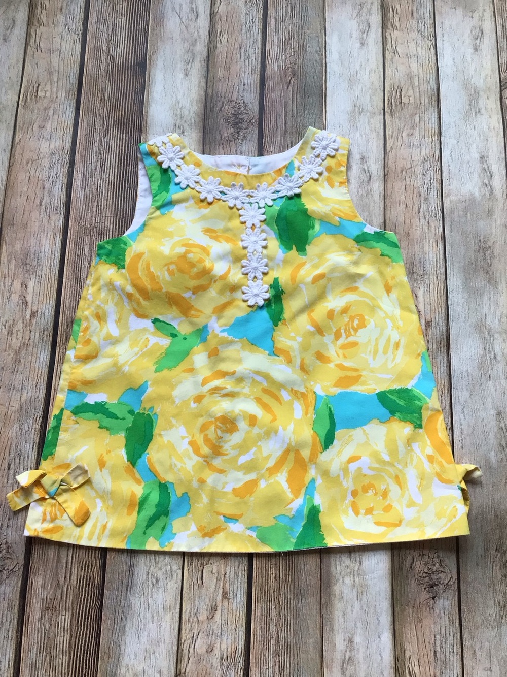 Lilly Pulitzer Sunglow Yellow Baby Shift Dress